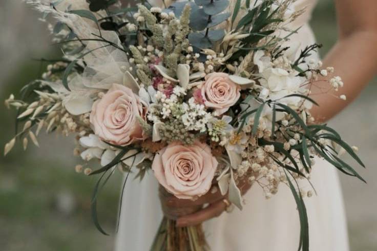 Bouquet messy