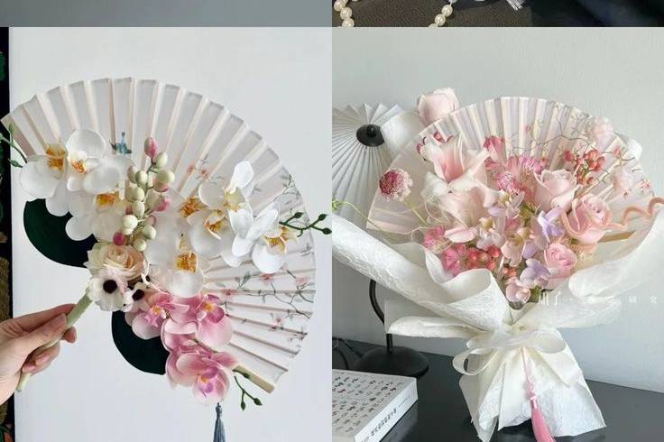 Bouquet a ventaglio