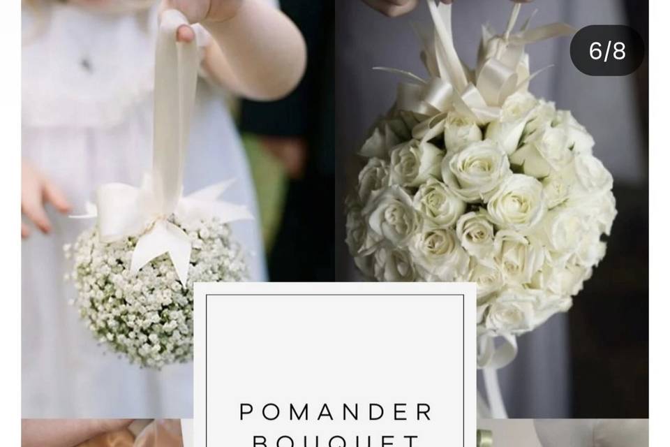 Bouquet a borsetta