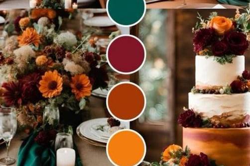Fall Wedding Palette
