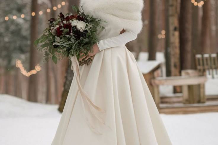 Wedding  dress Ideas Christmas