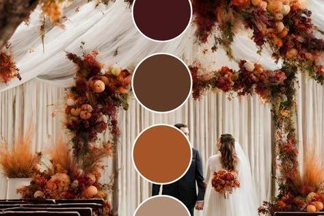 Rustic Fall Wedding Palette W