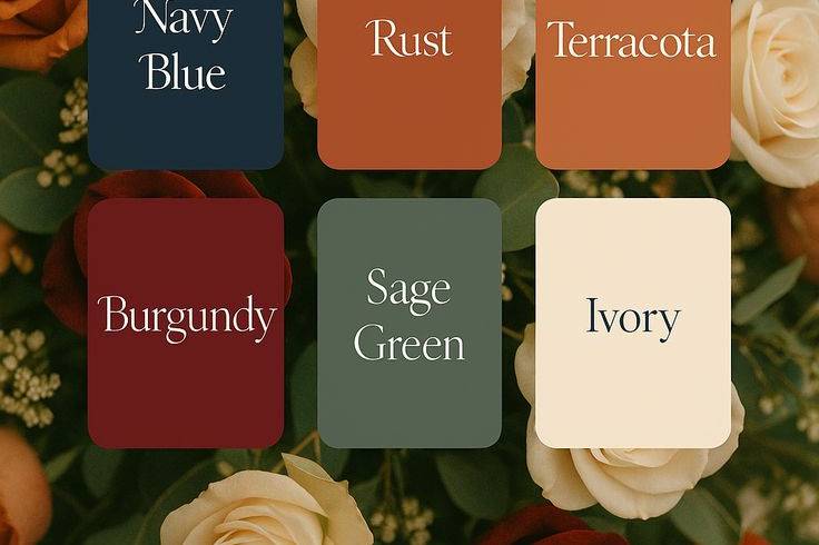 Fall Wedding Palette
