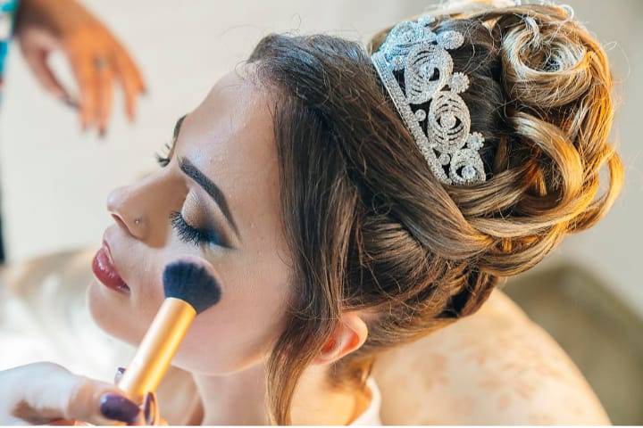 Bridal makeup