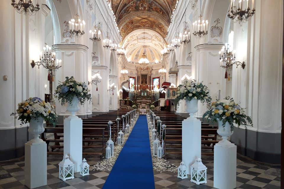 Allestimento chiesa