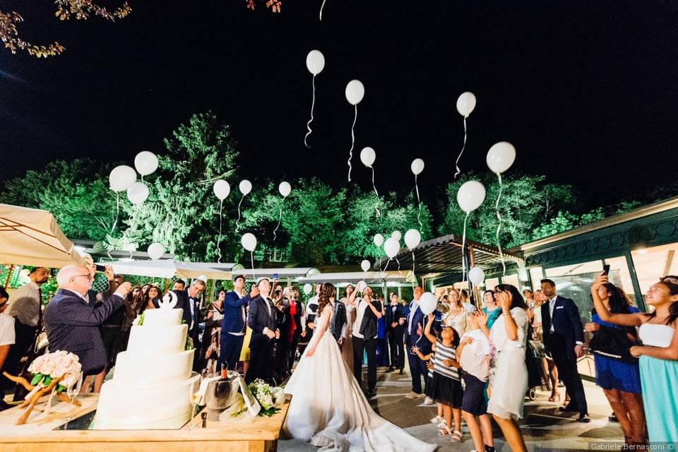 Il lancio del bouquet