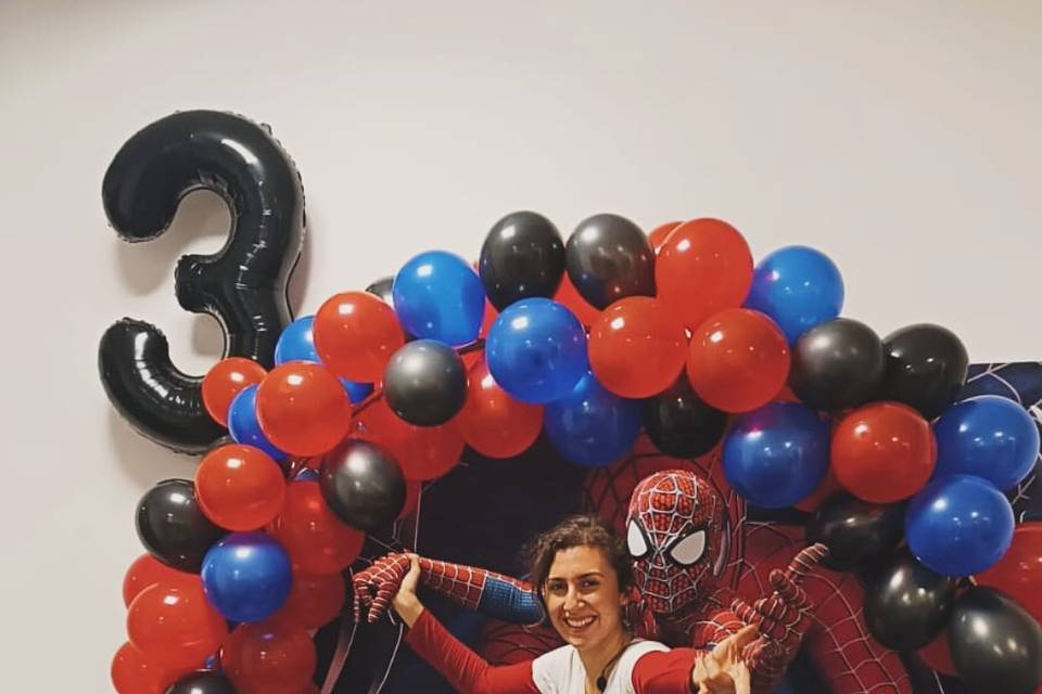 Spiderman party!