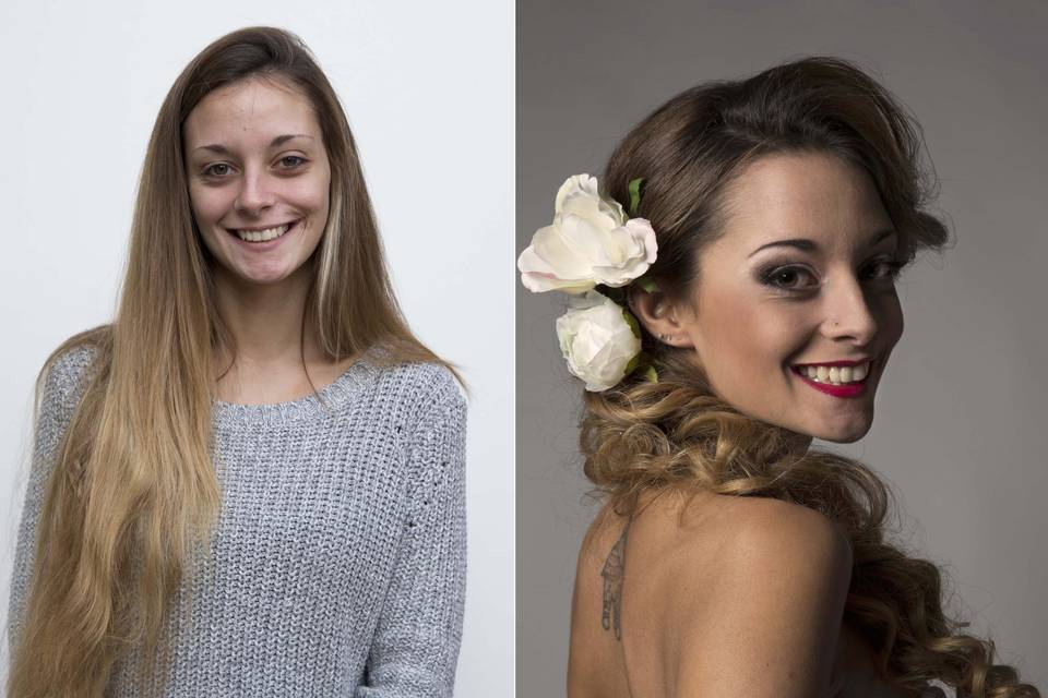 Trucco e acconciatura sposa