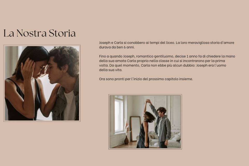 Sito Web Matrimonio