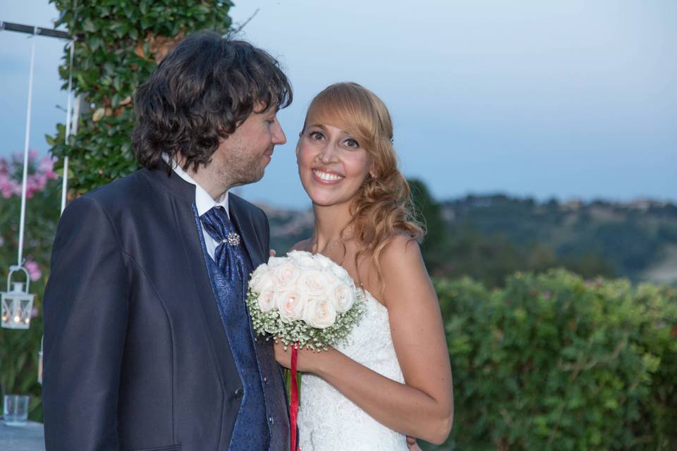 Roberto e Chiara sposi