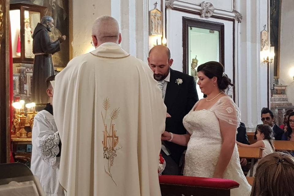 Sposi Angelo e Lucia