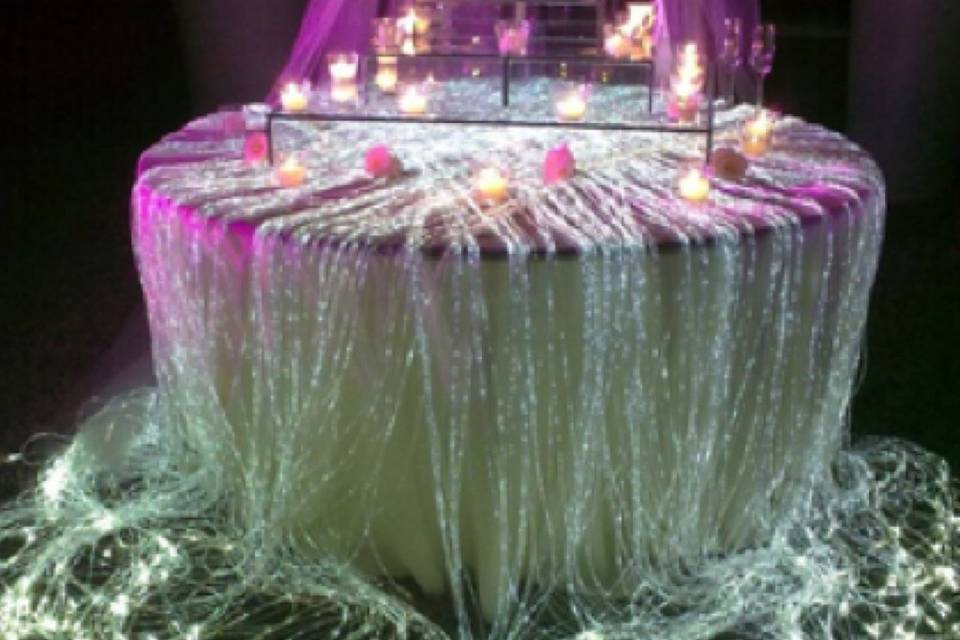 Wedding Cake Lights Design