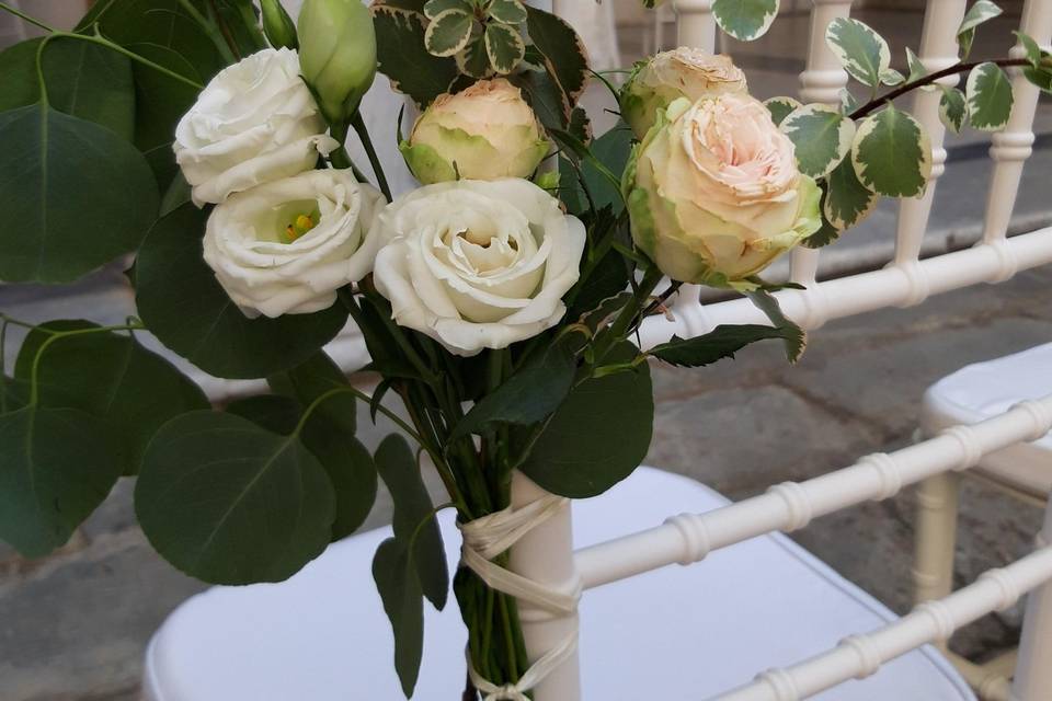 Bouquet sedia cerimonia