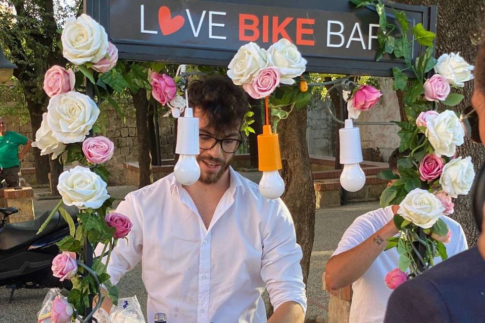 Love Bike Bar acqua e succhi