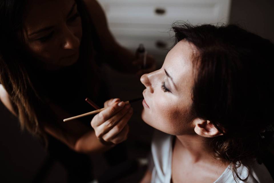 Bride make up