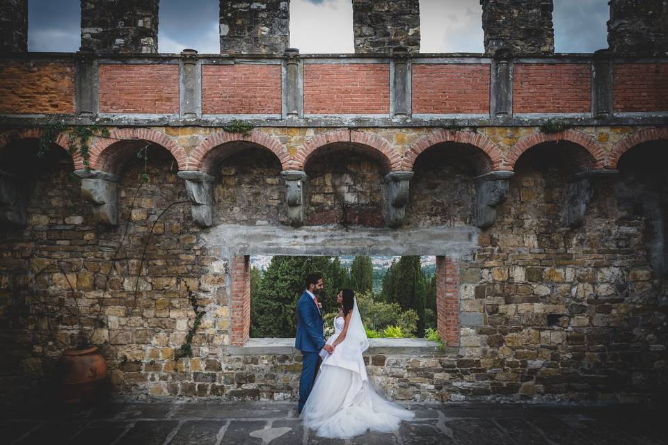 Wedding with a view