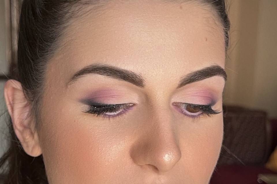 Makeup opaco sui toni freddi