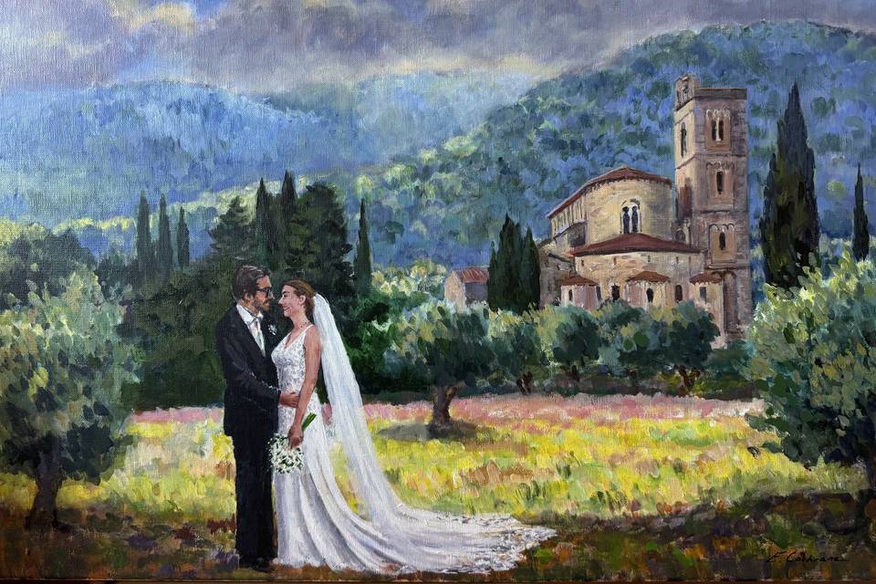 Elizabeth Live Wedding Painter