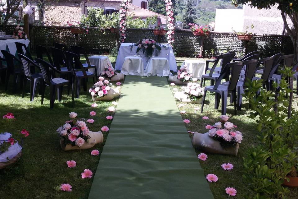 Matrimonio in giardino