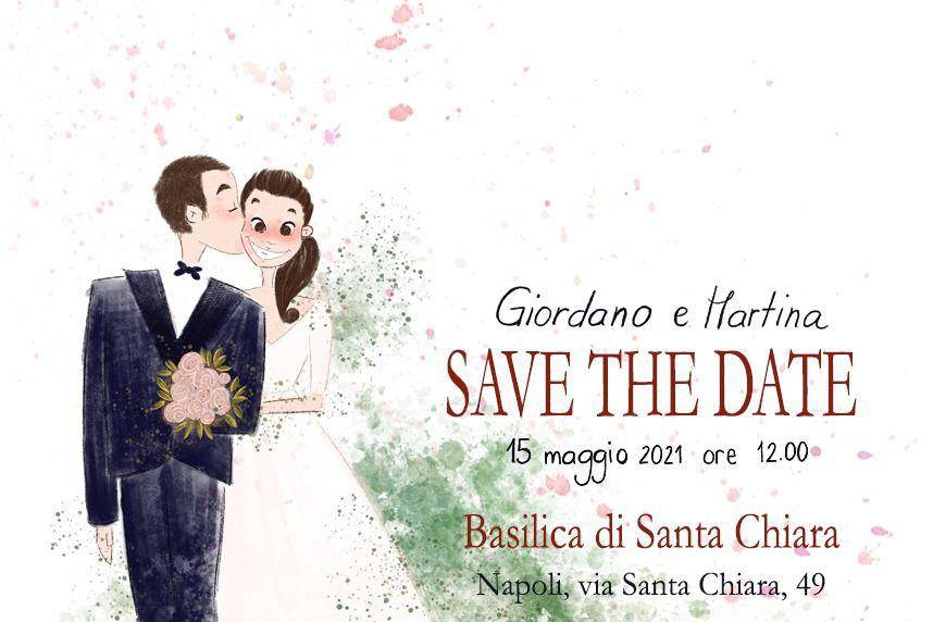 Save The Date personalizzato