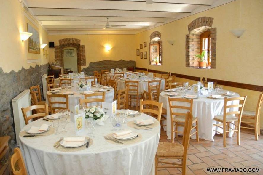 All'interno del ristorante