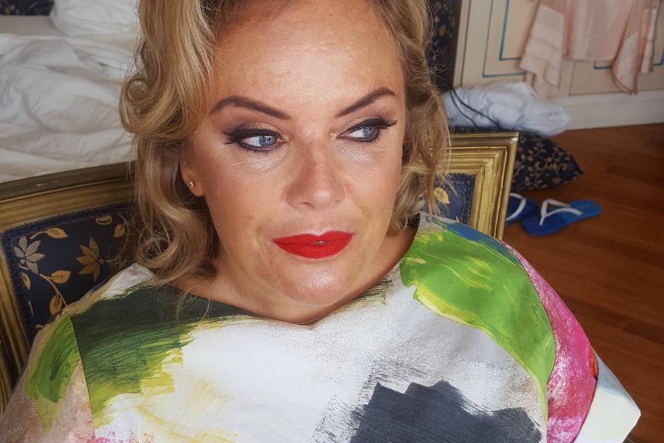 Makeup per amica della sposa
