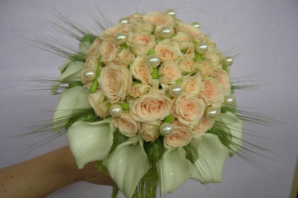 Bouquet con struttura