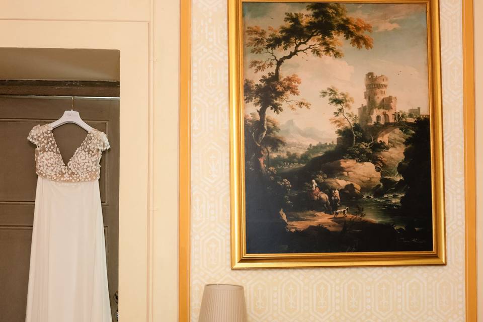 Abito stanza sposa