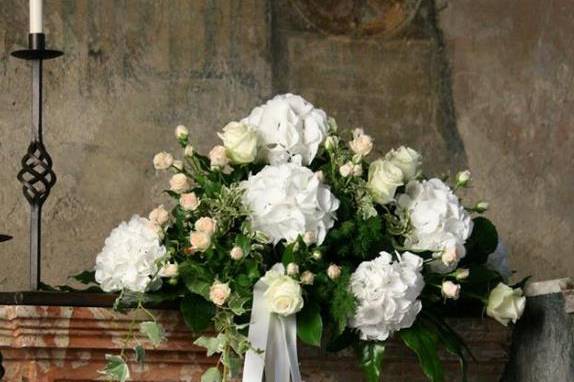 Dettaglio dell'altare