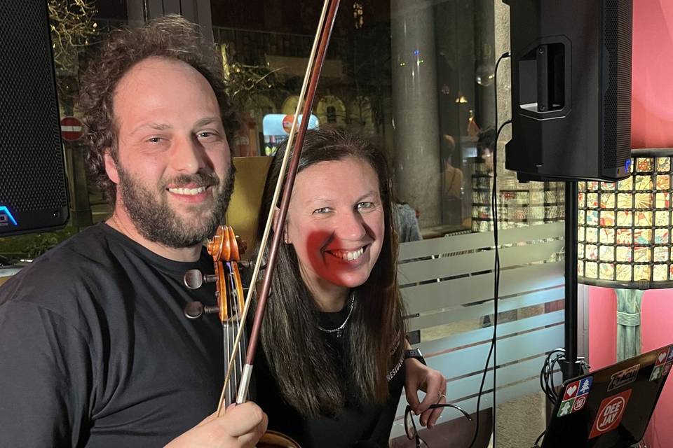 Violinista e Dj