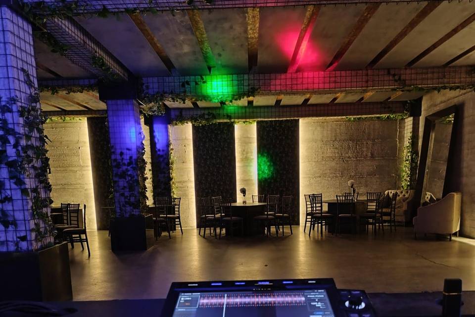 Setup open bar