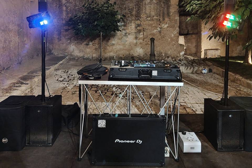 Setup colonne e luci