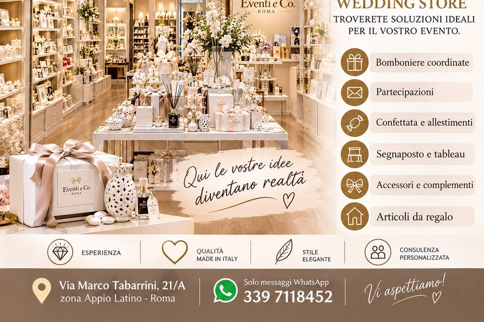 Wedding store