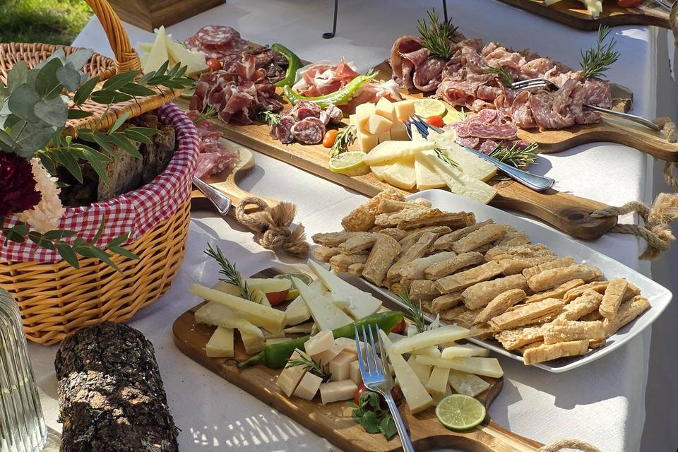 Buffet antipasti