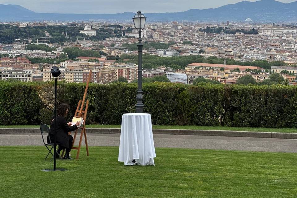 Live painting