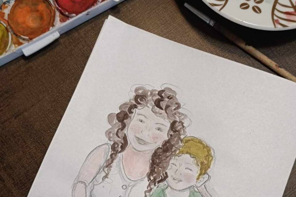 Ritratti sketch su commissione