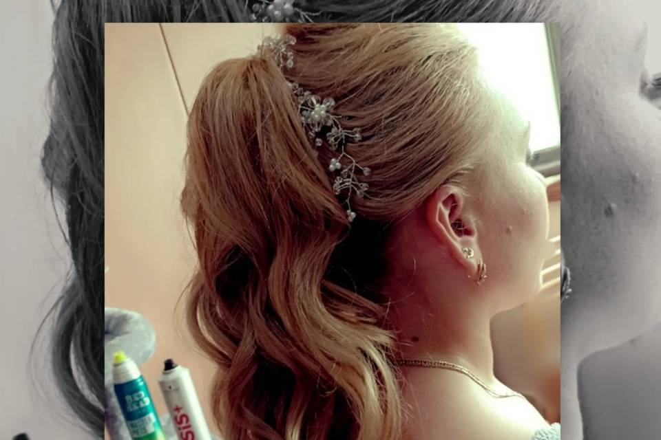 Bridal hairstyle