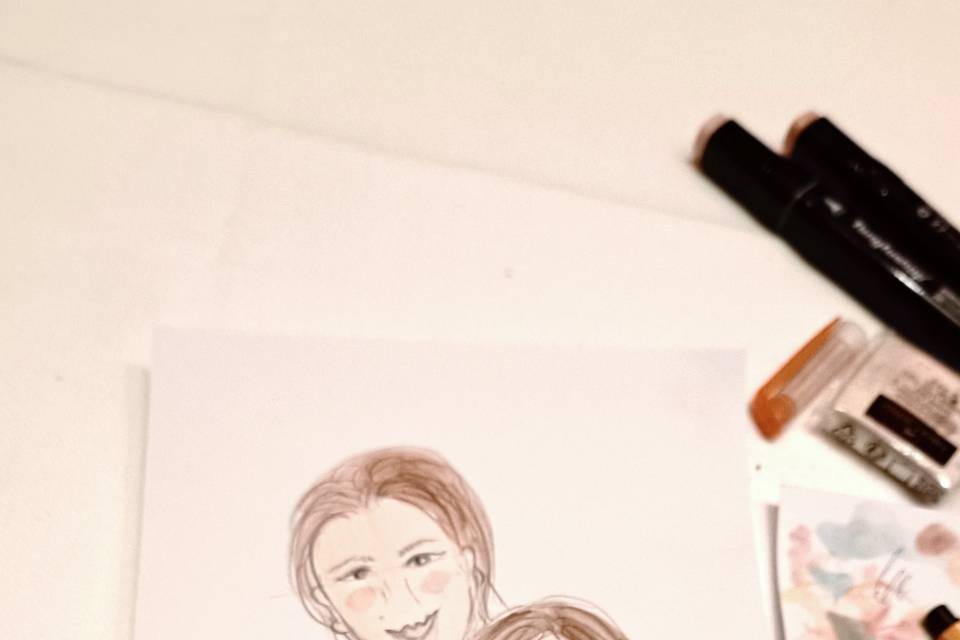 Live sketching