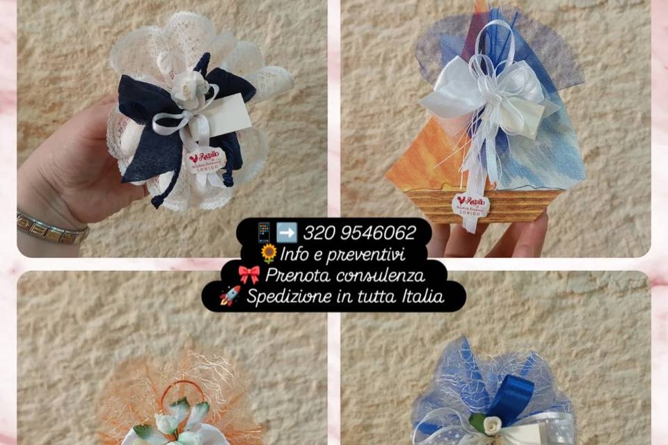 Sacchetto confetto arancio