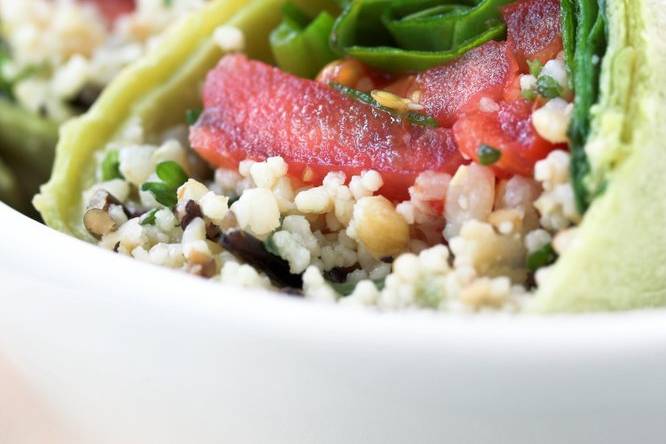 Vegetarian cous cous