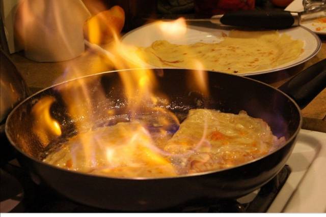 Suzette flambe '