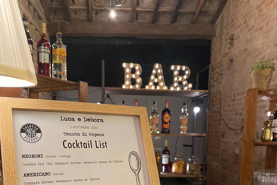 Cocktail List