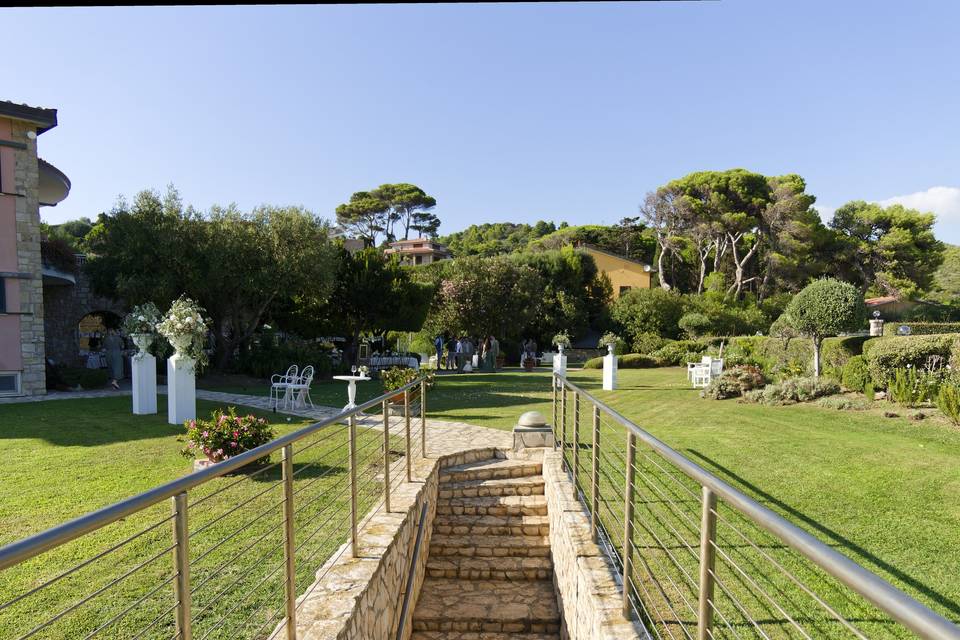 Il giardino centrale