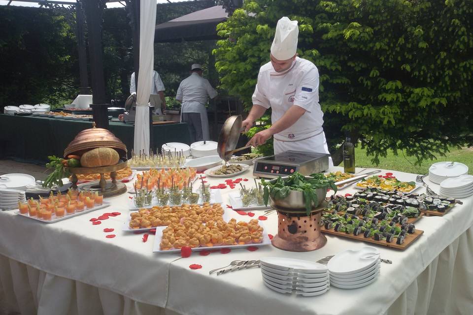 Buffet catering