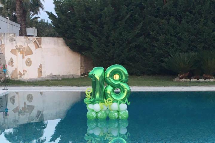 Palloncini per 18 anni