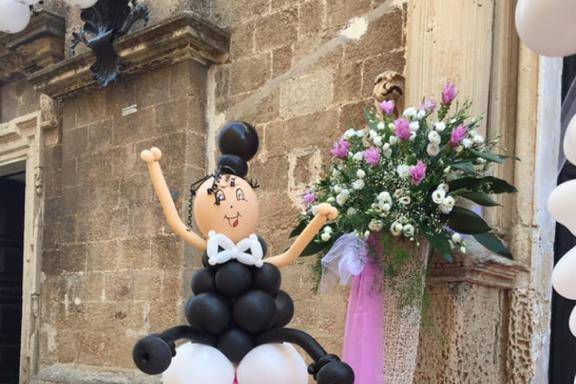 Palloncini per matrimonio