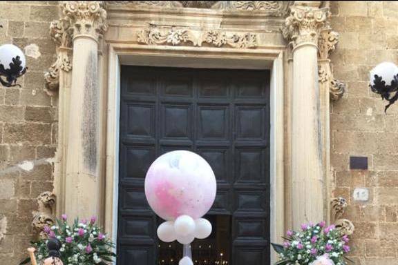 Palloncini per matrimonio