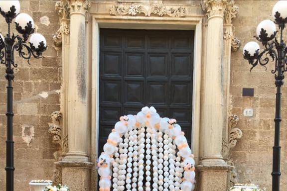 Palloncini per matrimonio