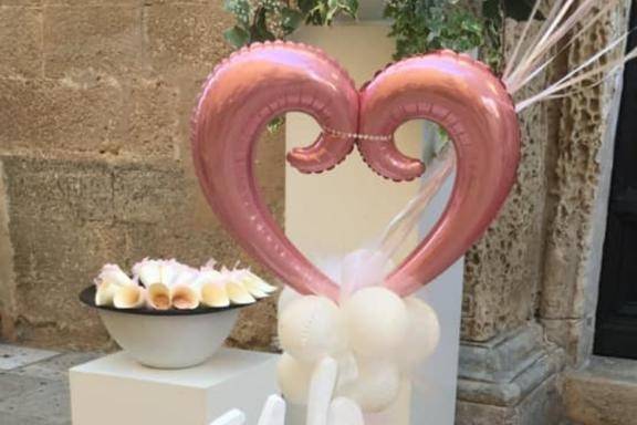 Palloncini per matrimonio