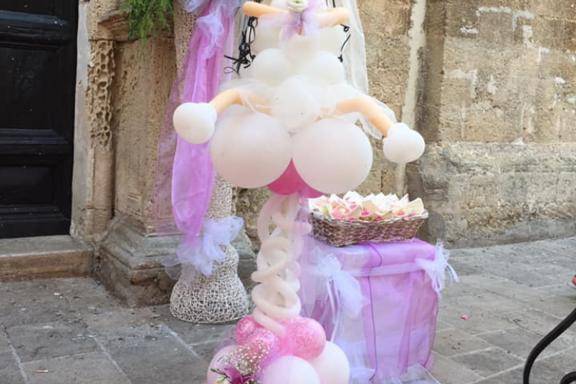 Palloncini per matrimonio